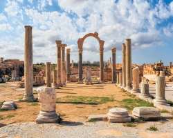 The site is known for its theatre but other things like temples of Liber Pater, Serapis, and Isis are also found here.